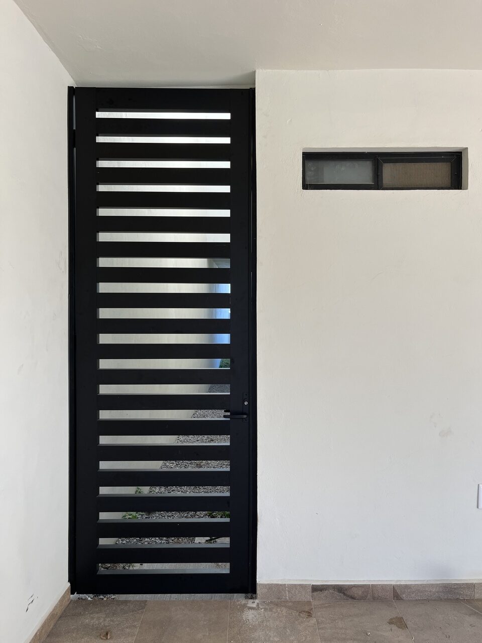 Adecuación para portón